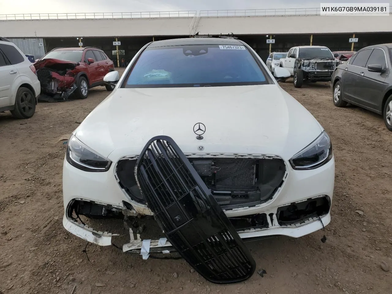 W1K6G7GB9MA039181 2021 Mercedes-Benz S 580 4Matic