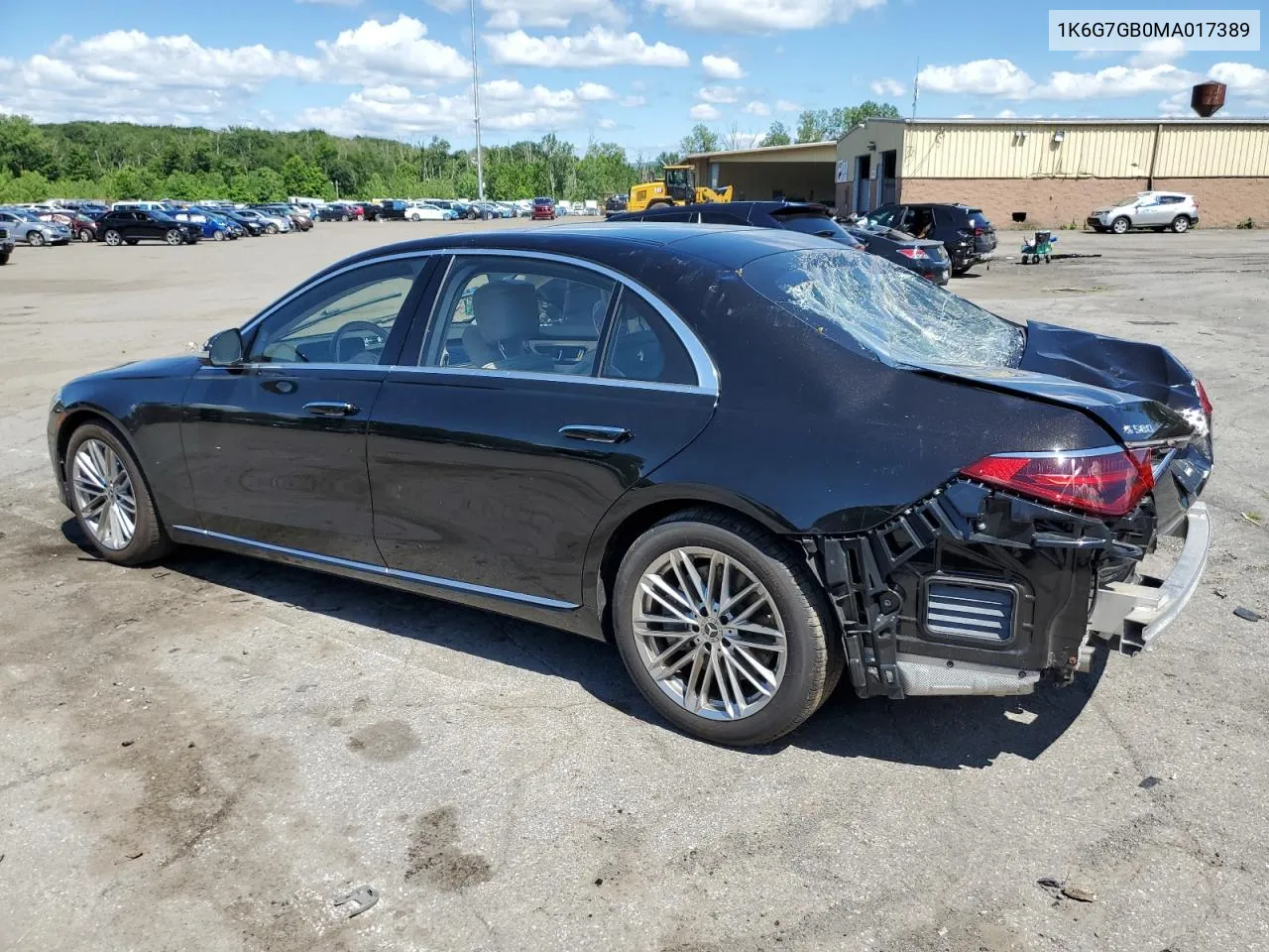 2021 Mercedes-Benz S 580 4Matic VIN: 1K6G7GB0MA017389 Lot: 60693804