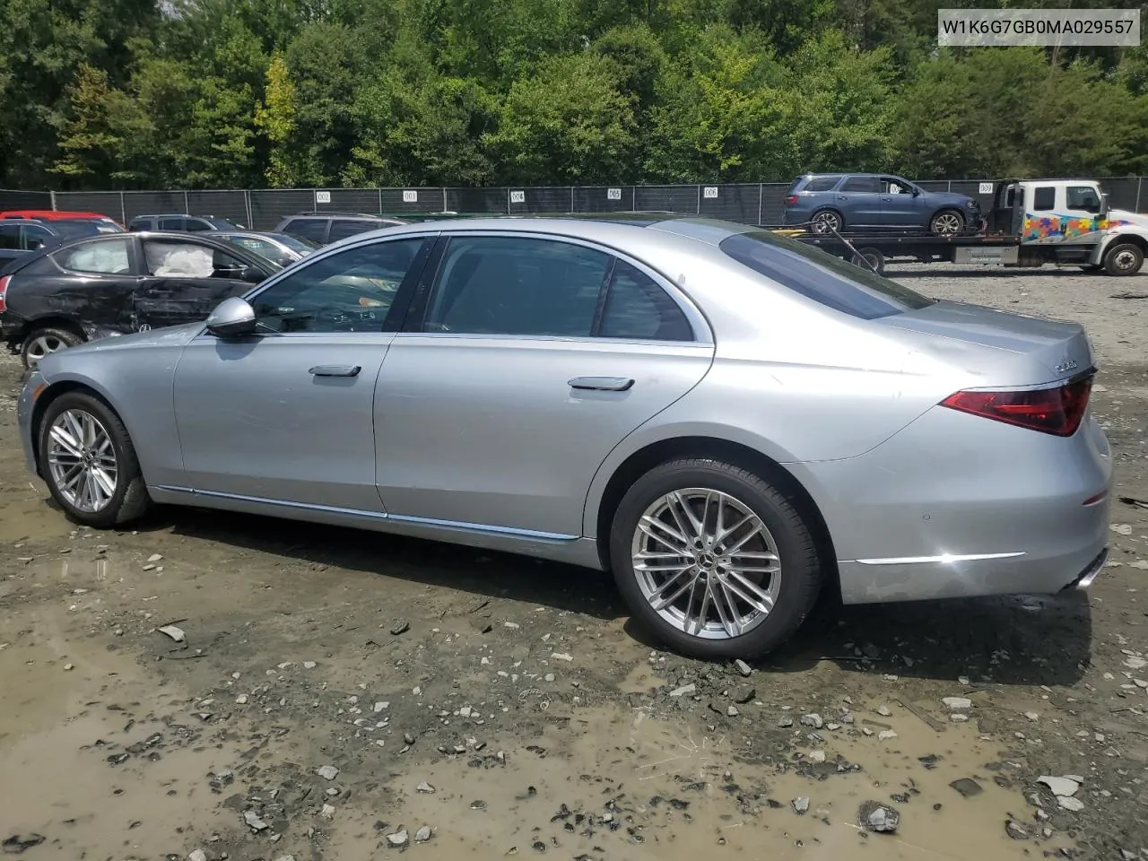 2021 Mercedes-Benz S 580 4Matic VIN: W1K6G7GB0MA029557 Lot: 64555624