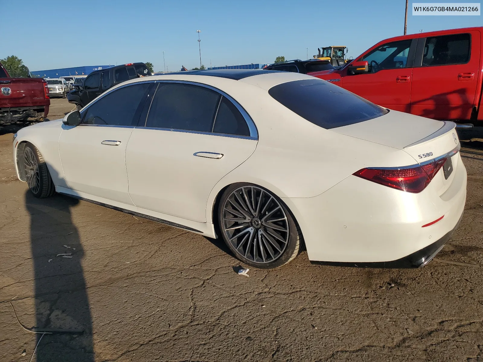 2021 Mercedes-Benz S 580 4Matic VIN: W1K6G7GB4MA021266 Lot: 64938904