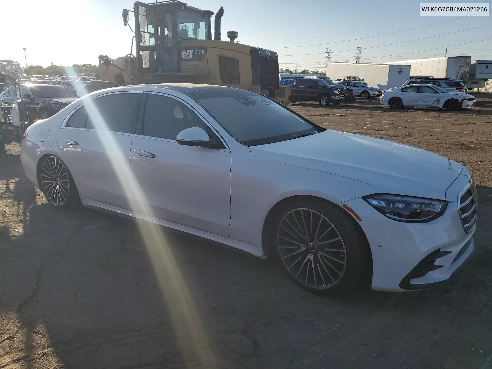 2021 Mercedes-Benz S 580 4Matic VIN: W1K6G7GB4MA021266 Lot: 64938904