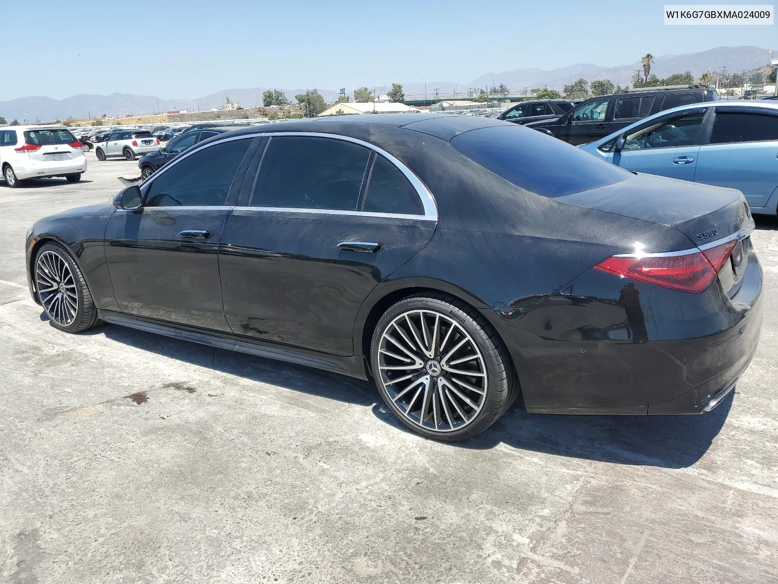 2021 Mercedes-Benz S 580 4Matic VIN: W1K6G7GBXMA024009 Lot: 66703584