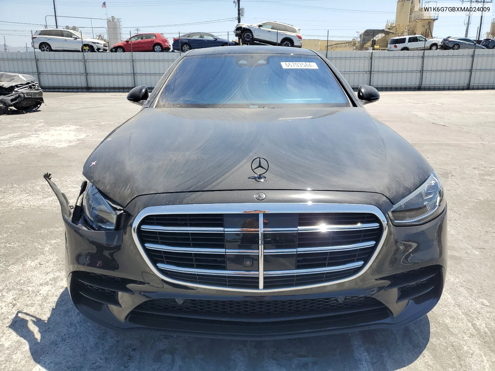 2021 Mercedes-Benz S 580 4Matic VIN: W1K6G7GBXMA024009 Lot: 66703584