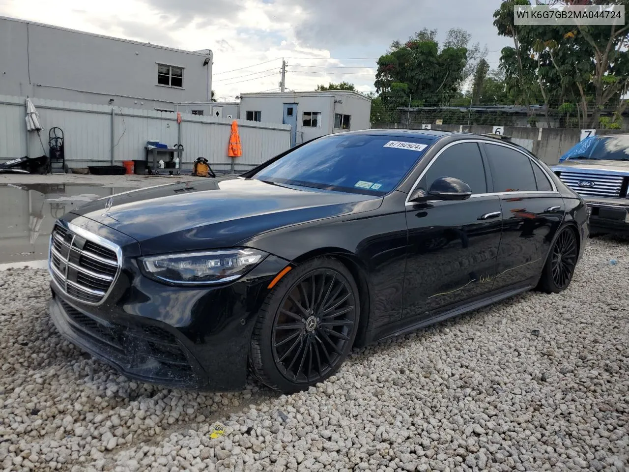 2021 Mercedes-Benz S 580 4Matic VIN: W1K6G7GB2MA044724 Lot: 67192924