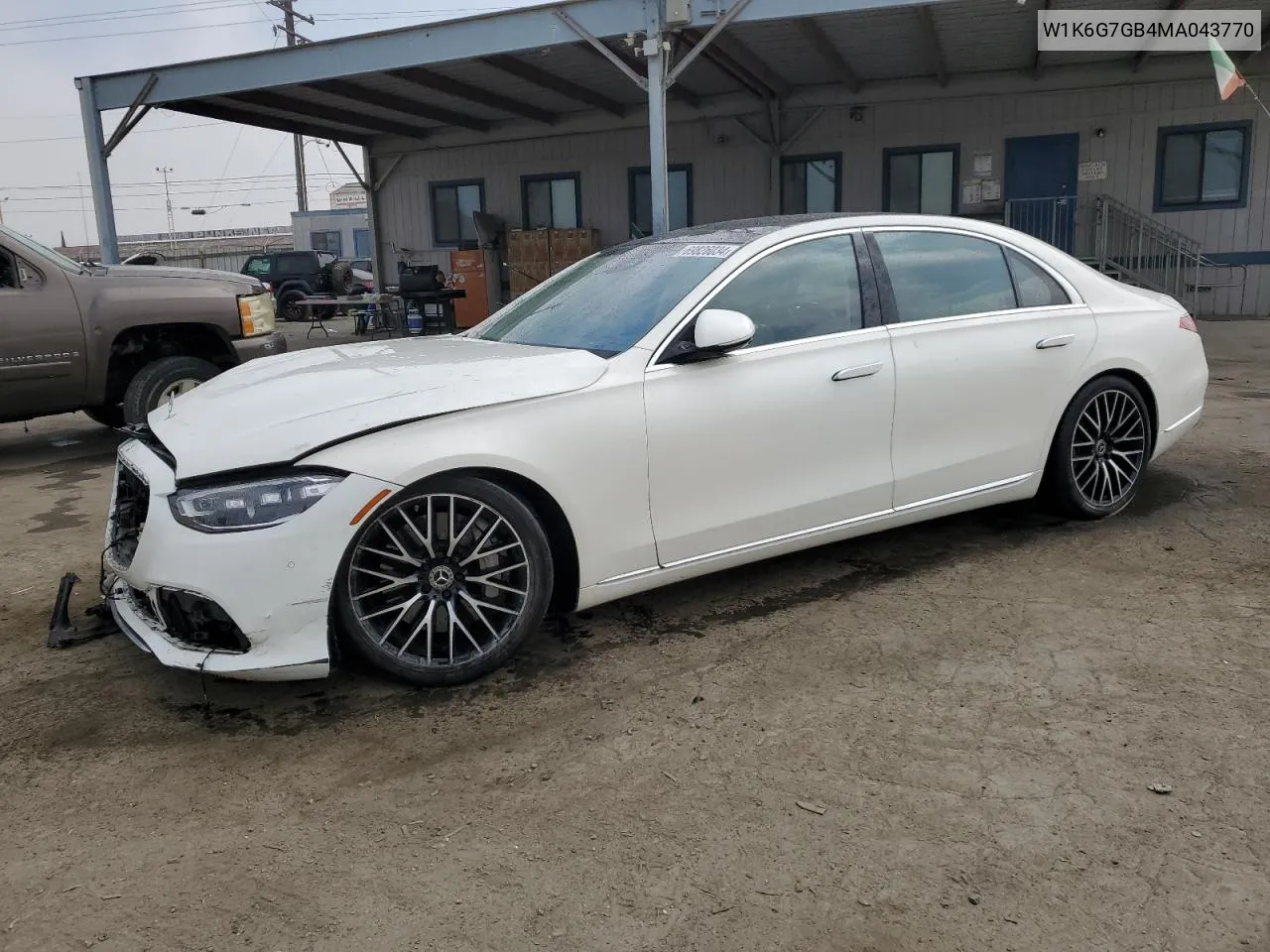 2021 Mercedes-Benz S 580 4Matic VIN: W1K6G7GB4MA043770 Lot: 69826034