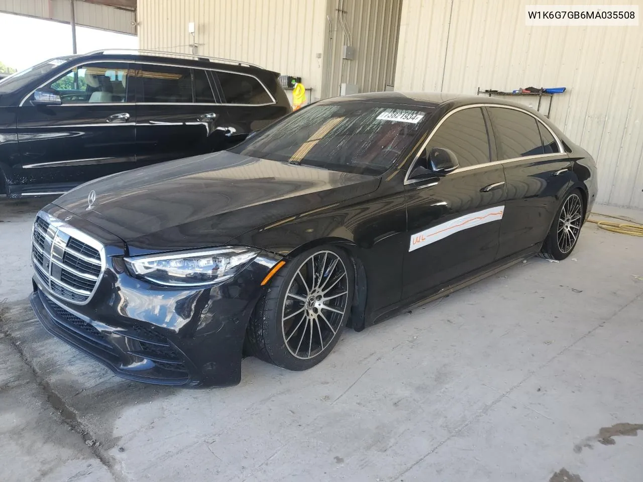 2021 Mercedes-Benz S 580 4Matic VIN: W1K6G7GB6MA035508 Lot: 73821934