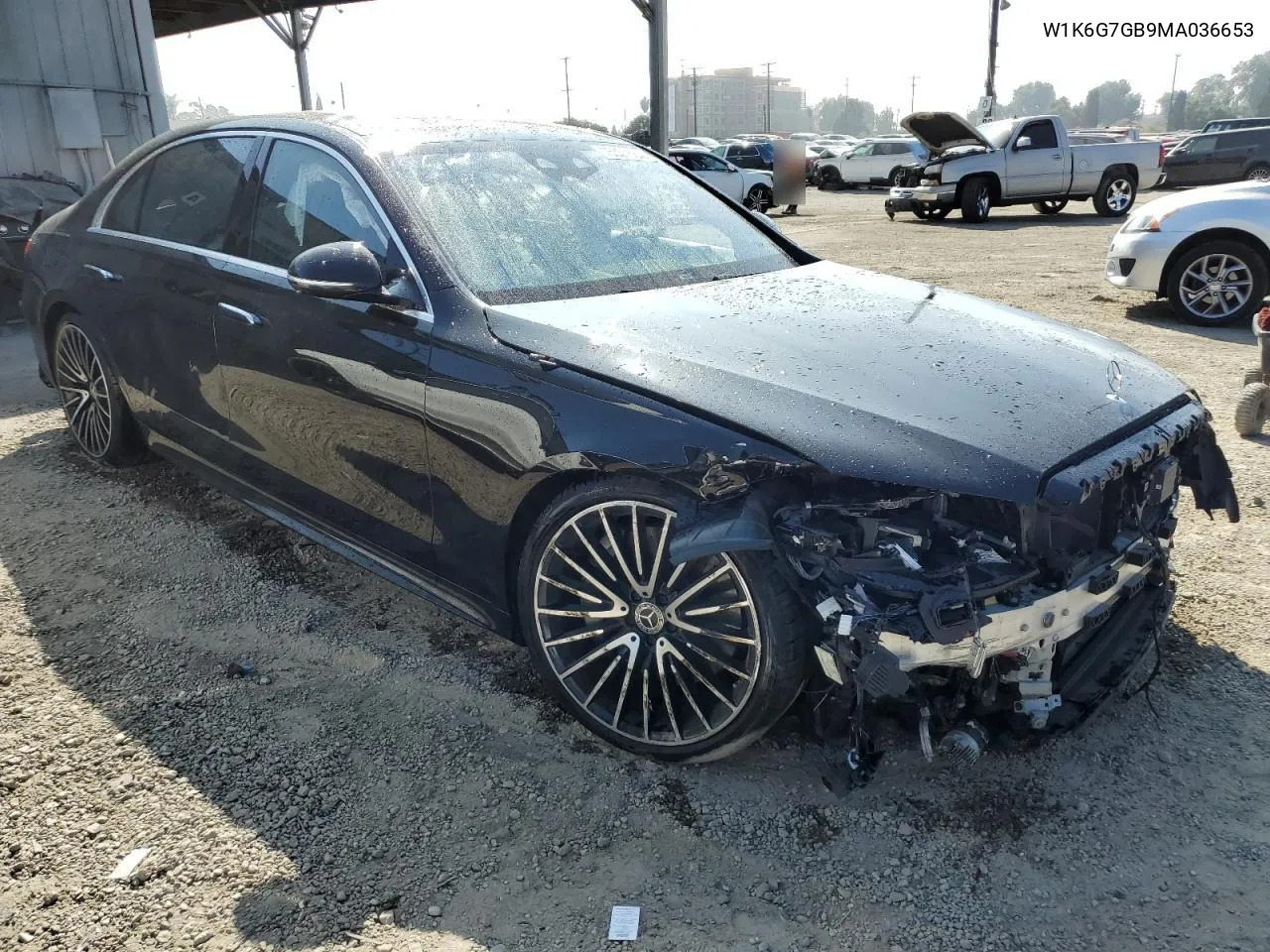 2021 Mercedes-Benz S 580 4Matic VIN: W1K6G7GB9MA036653 Lot: 75337584