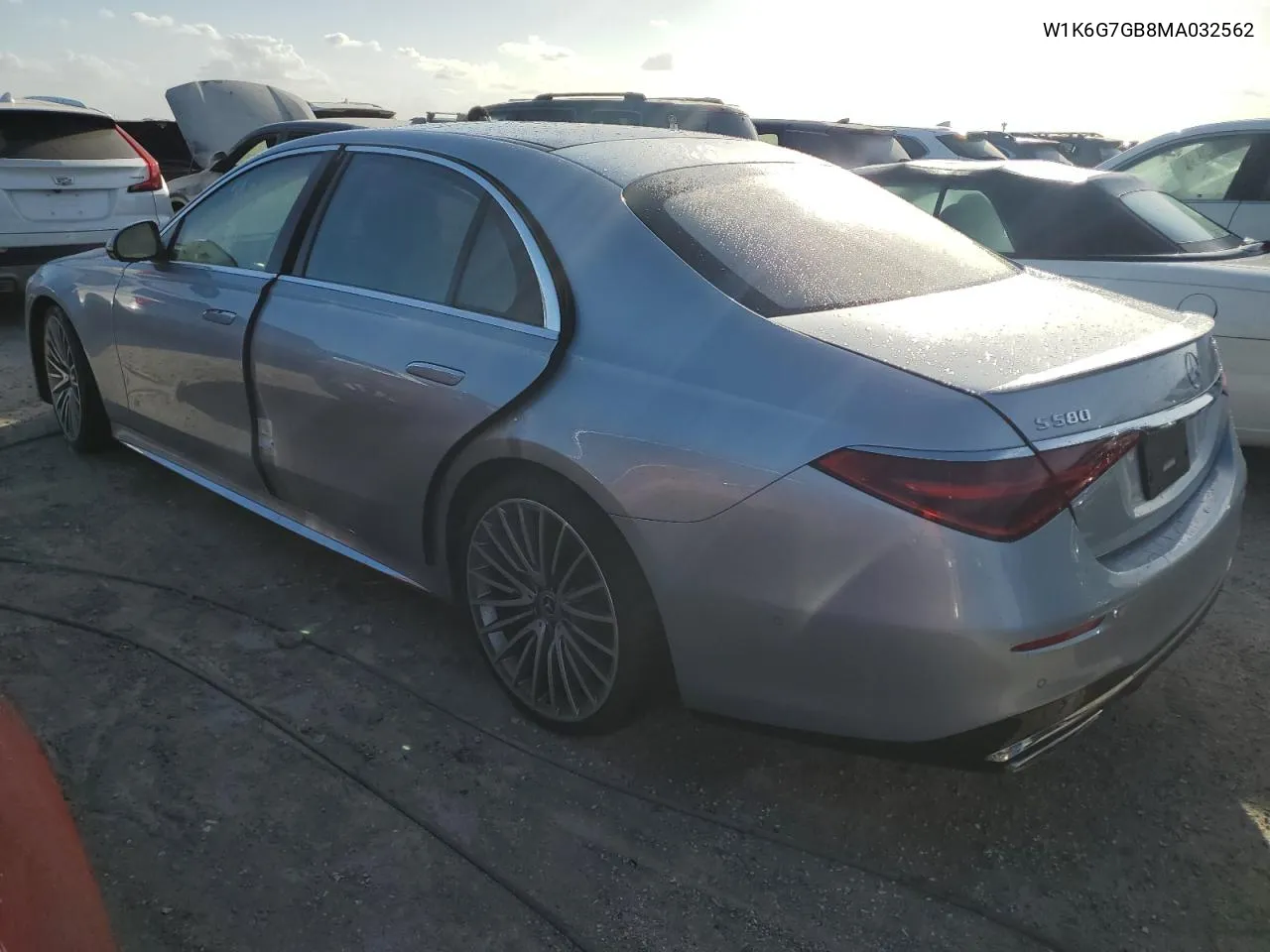 2021 Mercedes-Benz S 580 4Matic VIN: W1K6G7GB8MA032562 Lot: 76569594