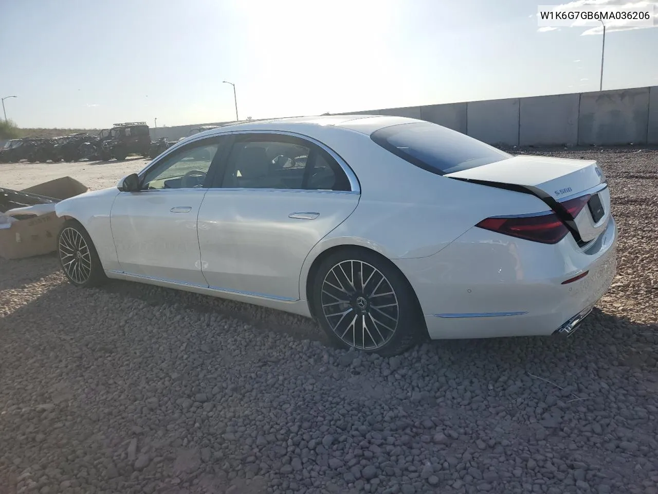 2021 Mercedes-Benz S 580 4Matic VIN: W1K6G7GB6MA036206 Lot: 78505324