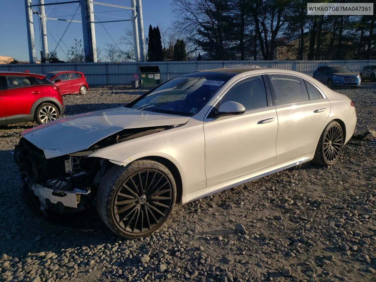 2021 Mercedes-Benz S 580 4Matic VIN: W1K6G7GB7MA047361 Lot: 80041774