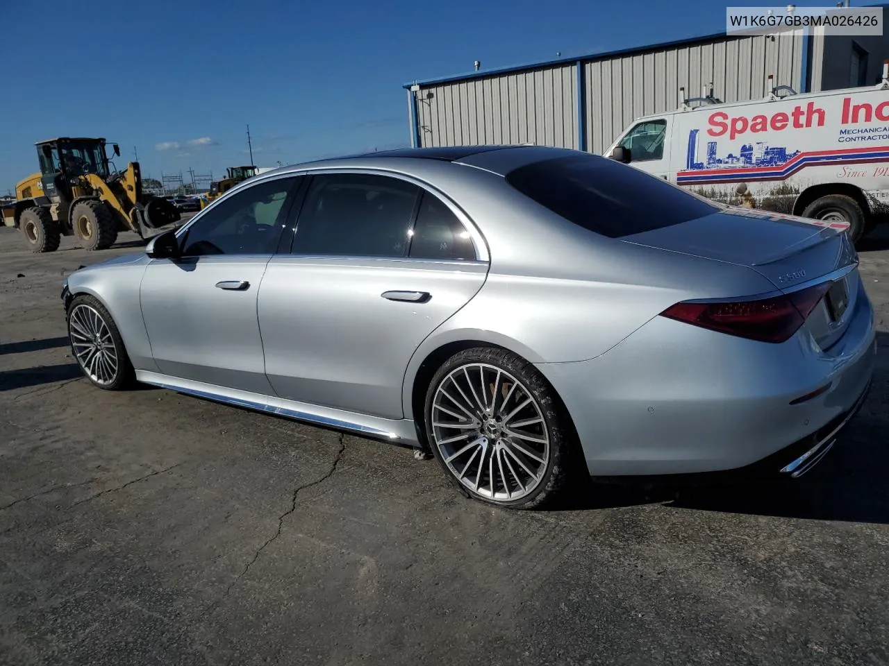 2021 Mercedes-Benz S 580 4Matic VIN: W1K6G7GB3MA026426 Lot: 80289274