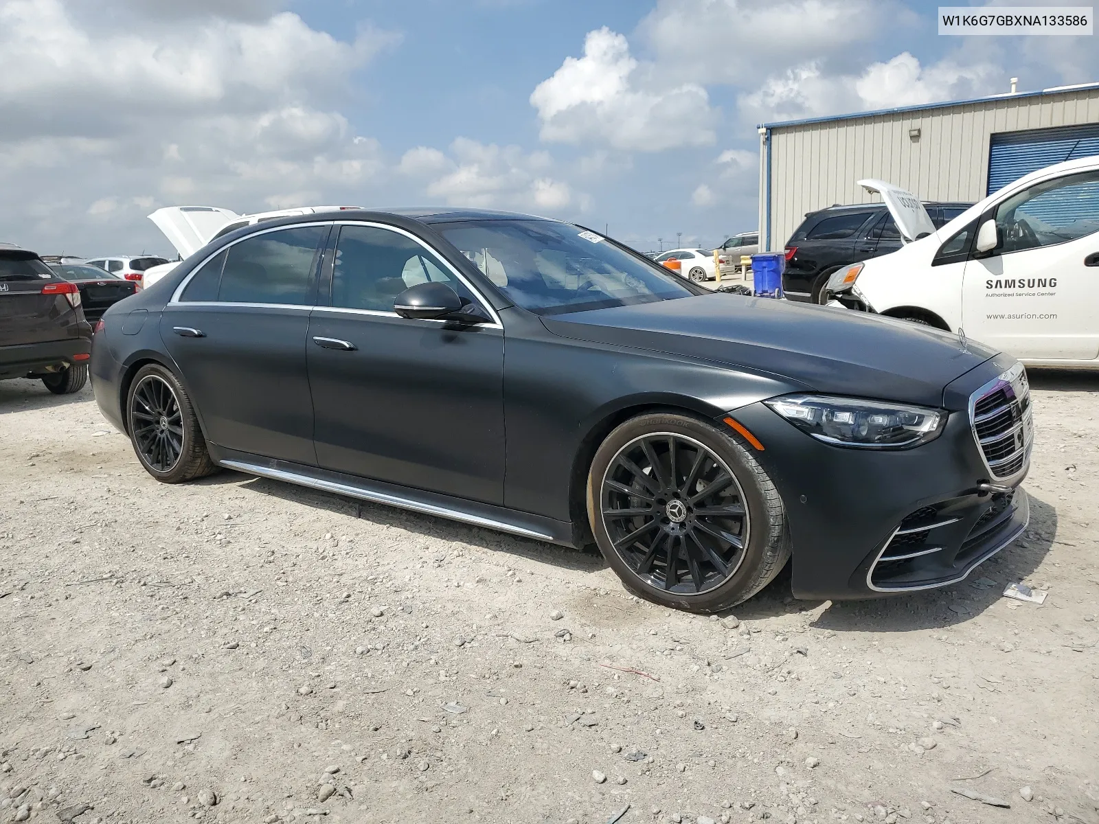 2022 Mercedes-Benz S 580 4Matic VIN: W1K6G7GBXNA133586 Lot: 64435784