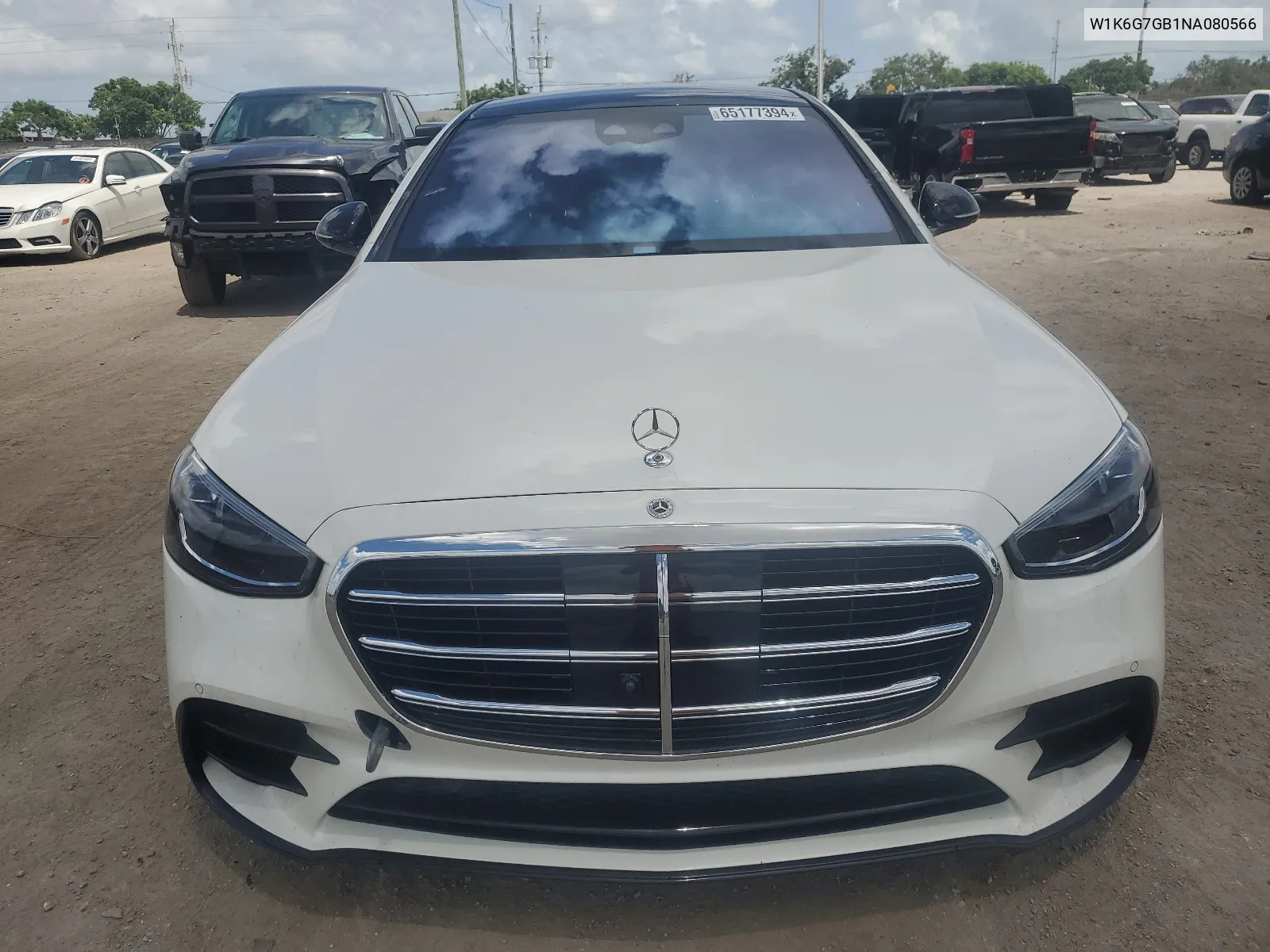 2022 Mercedes-Benz S 580 4Matic VIN: W1K6G7GB1NA080566 Lot: 65177394