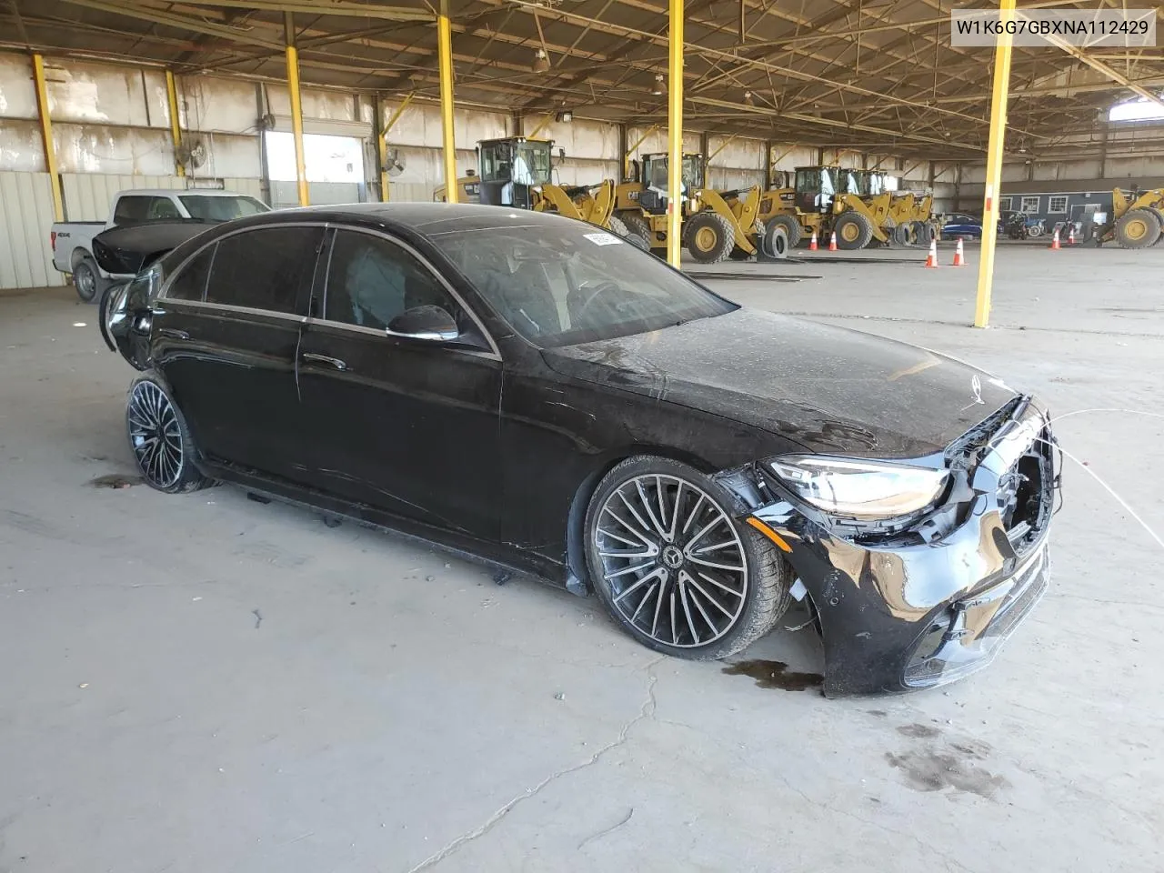 2022 Mercedes-Benz S 580 4Matic VIN: W1K6G7GBXNA112429 Lot: 66994374