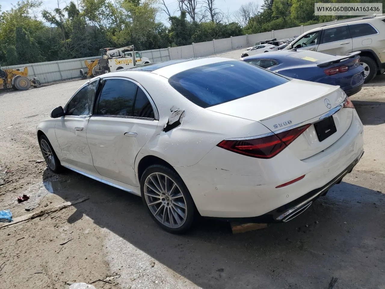 W1K6G6DB0NA163436 2022 Mercedes-Benz S 500 4Matic