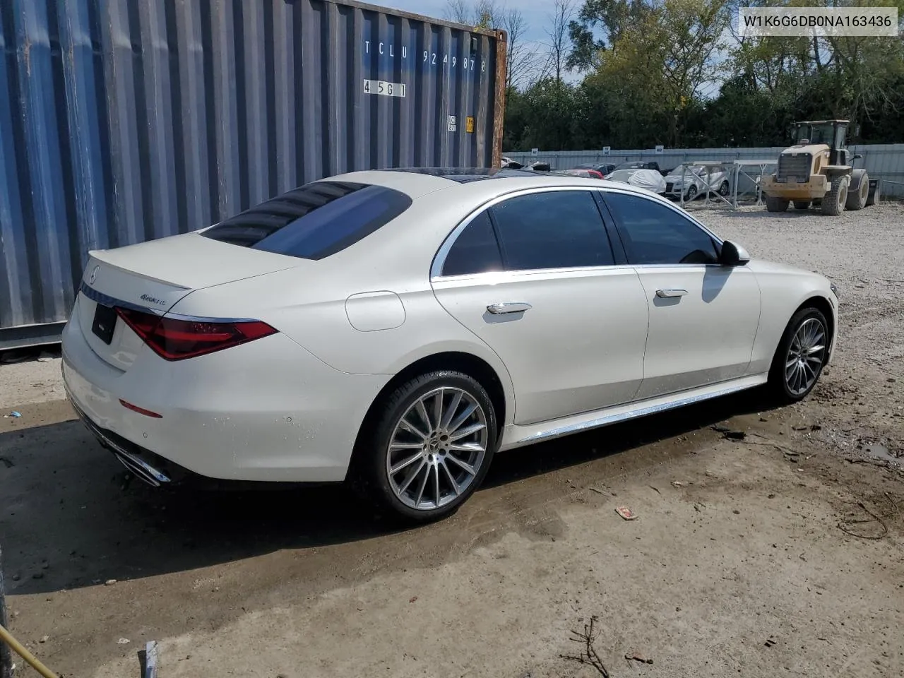 W1K6G6DB0NA163436 2022 Mercedes-Benz S 500 4Matic