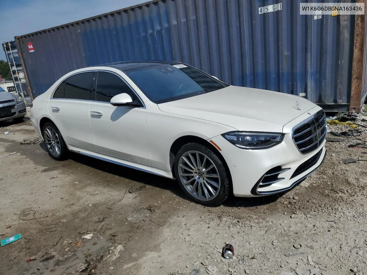 W1K6G6DB0NA163436 2022 Mercedes-Benz S 500 4Matic