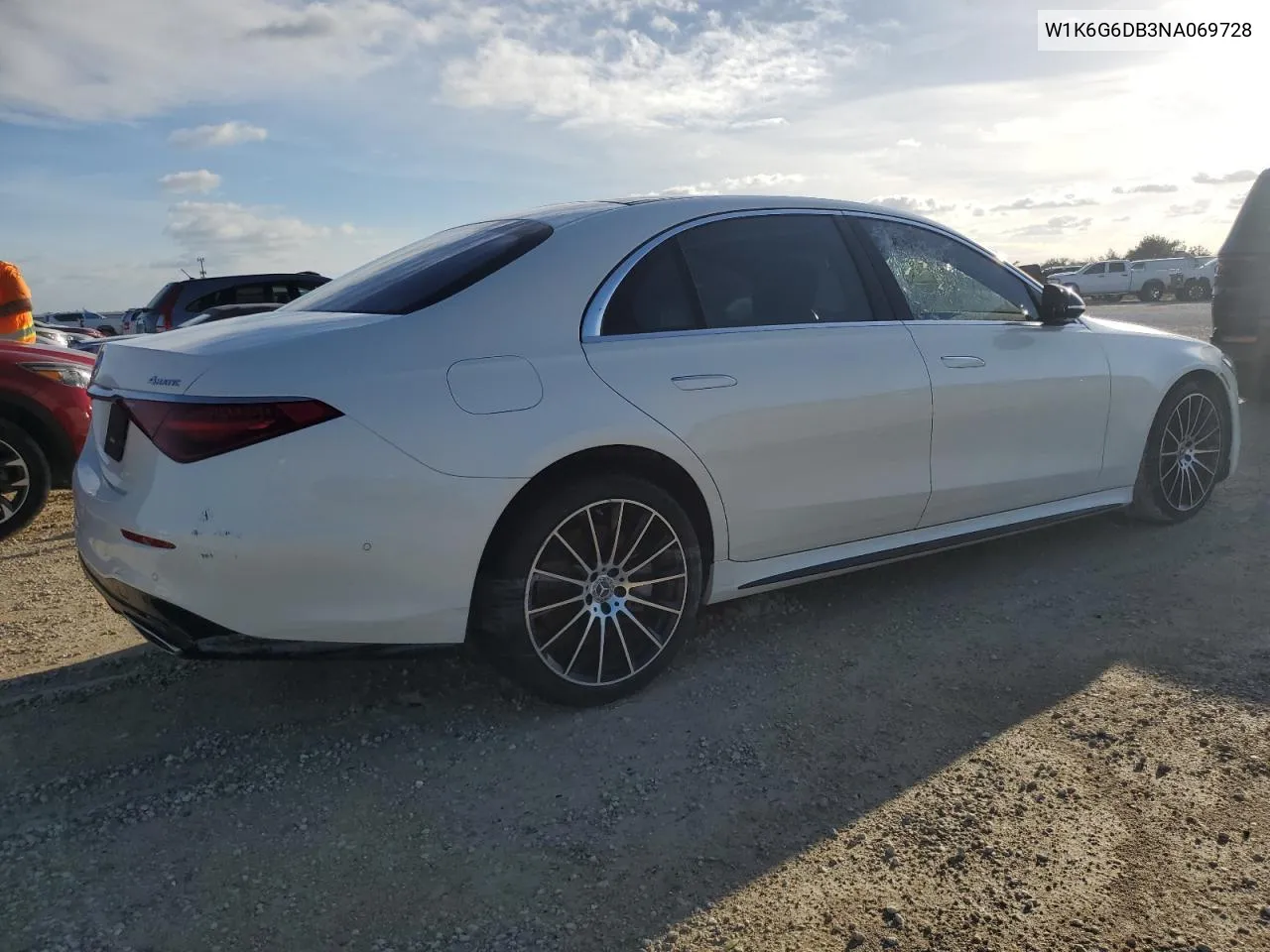 2022 Mercedes-Benz S 500 4Matic VIN: W1K6G6DB3NA069728 Lot: 74380274