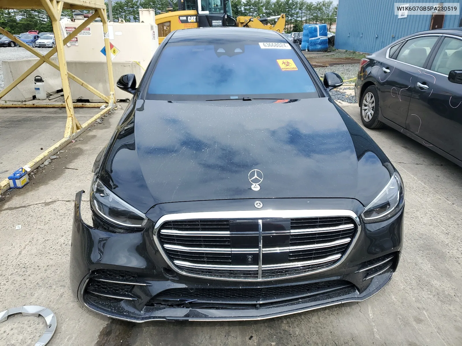 2023 Mercedes-Benz S 580 4Matic VIN: W1K6G7GB5PA230519 Lot: 63668024