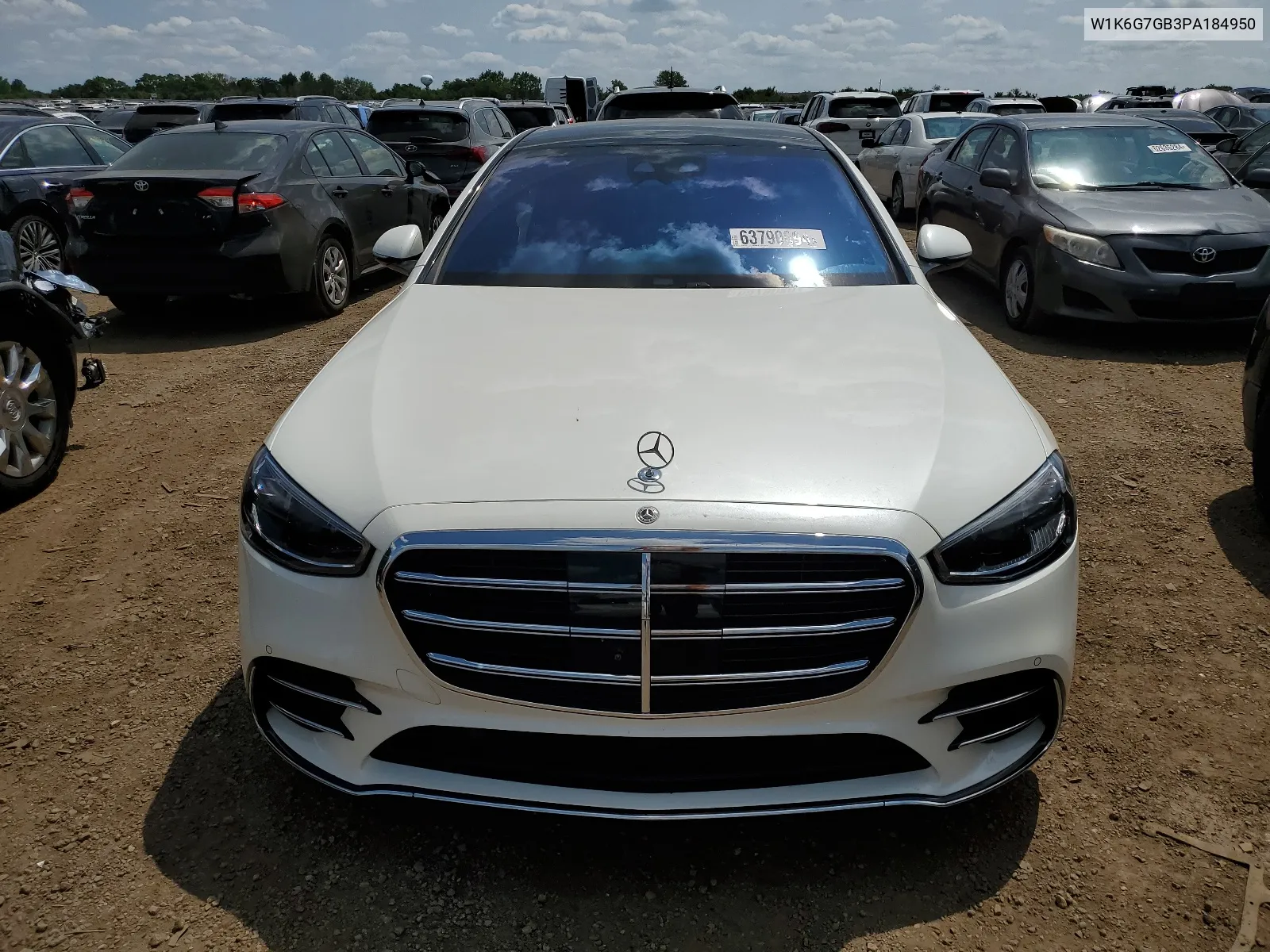 2023 Mercedes-Benz S 580 4Matic VIN: W1K6G7GB3PA184950 Lot: 63790894