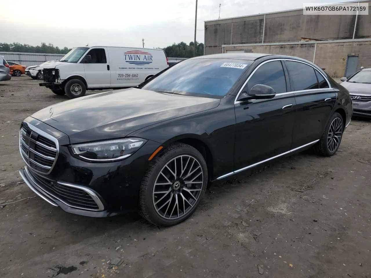 2023 Mercedes-Benz S 580 4Matic VIN: W1K6G7GB6PA172159 Lot: 68477034