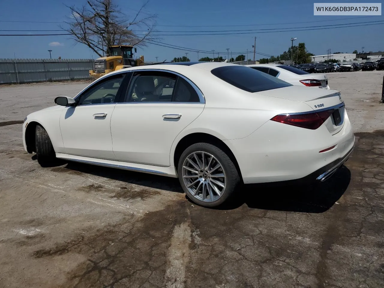 2023 Mercedes-Benz S 500 4Matic VIN: W1K6G6DB3PA172473 Lot: 68812284