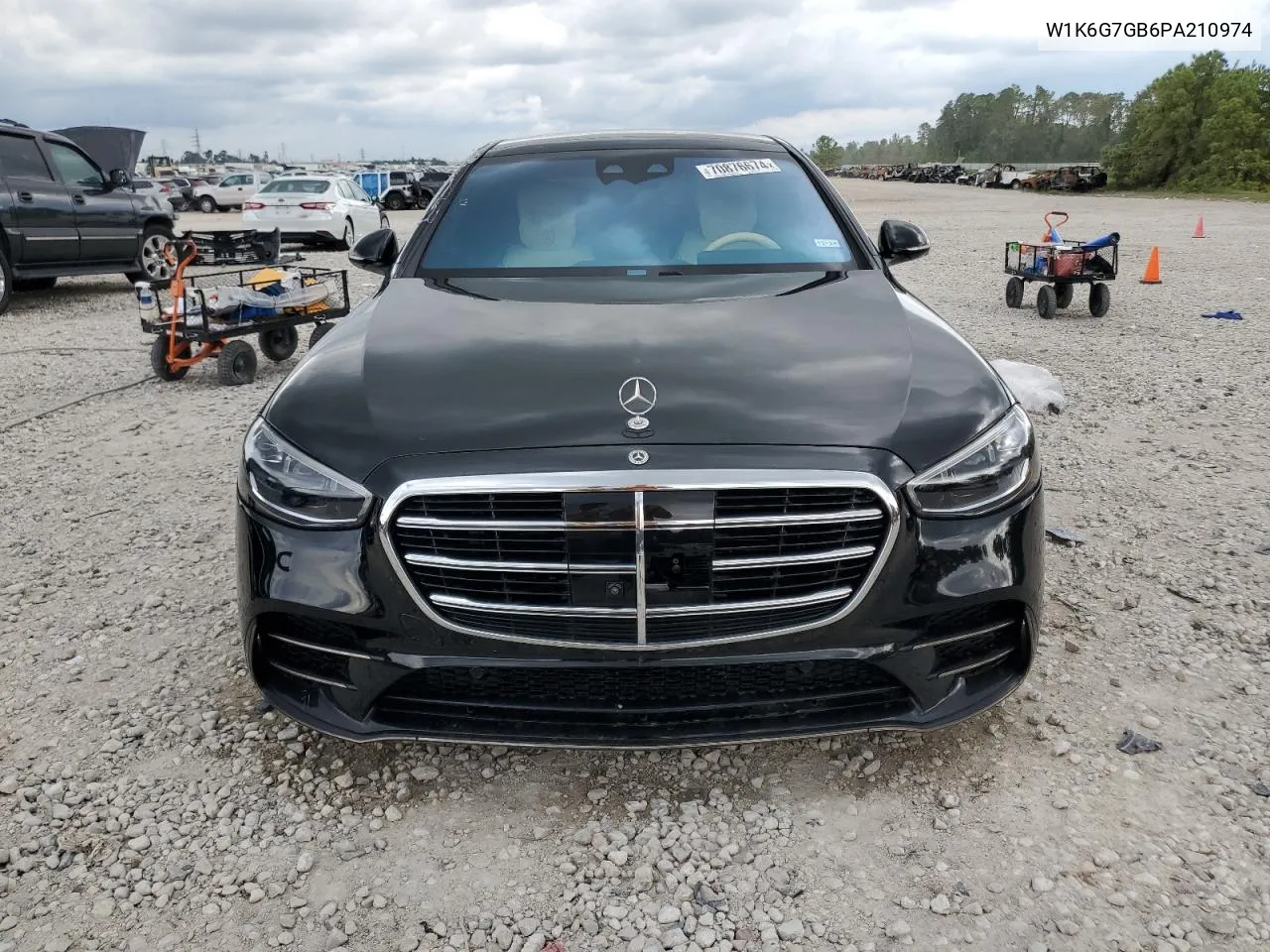 2023 Mercedes-Benz S 580 4Matic VIN: W1K6G7GB6PA210974 Lot: 70876674