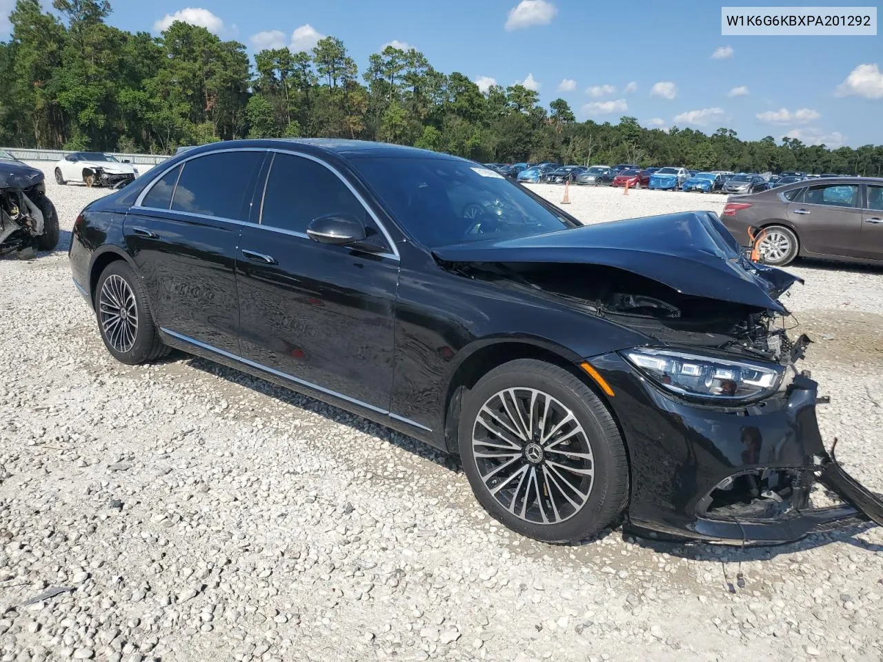 2023 Mercedes-Benz S S580E 4Matic VIN: W1K6G6KBXPA201292 Lot: 71756954