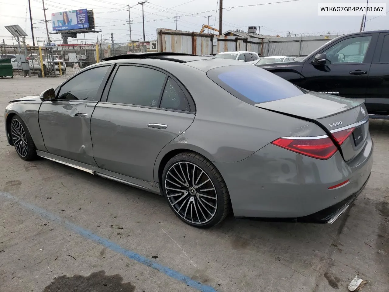 2023 Mercedes-Benz S 580 4Matic VIN: W1K6G7GB4PA181667 Lot: 74586924