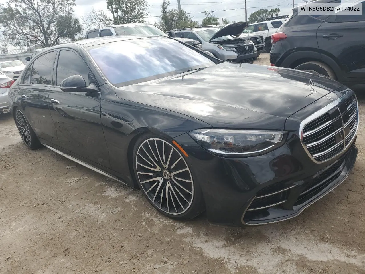 2023 Mercedes-Benz S 500 4Matic VIN: W1K6G6DB2PA174022 Lot: 74683414