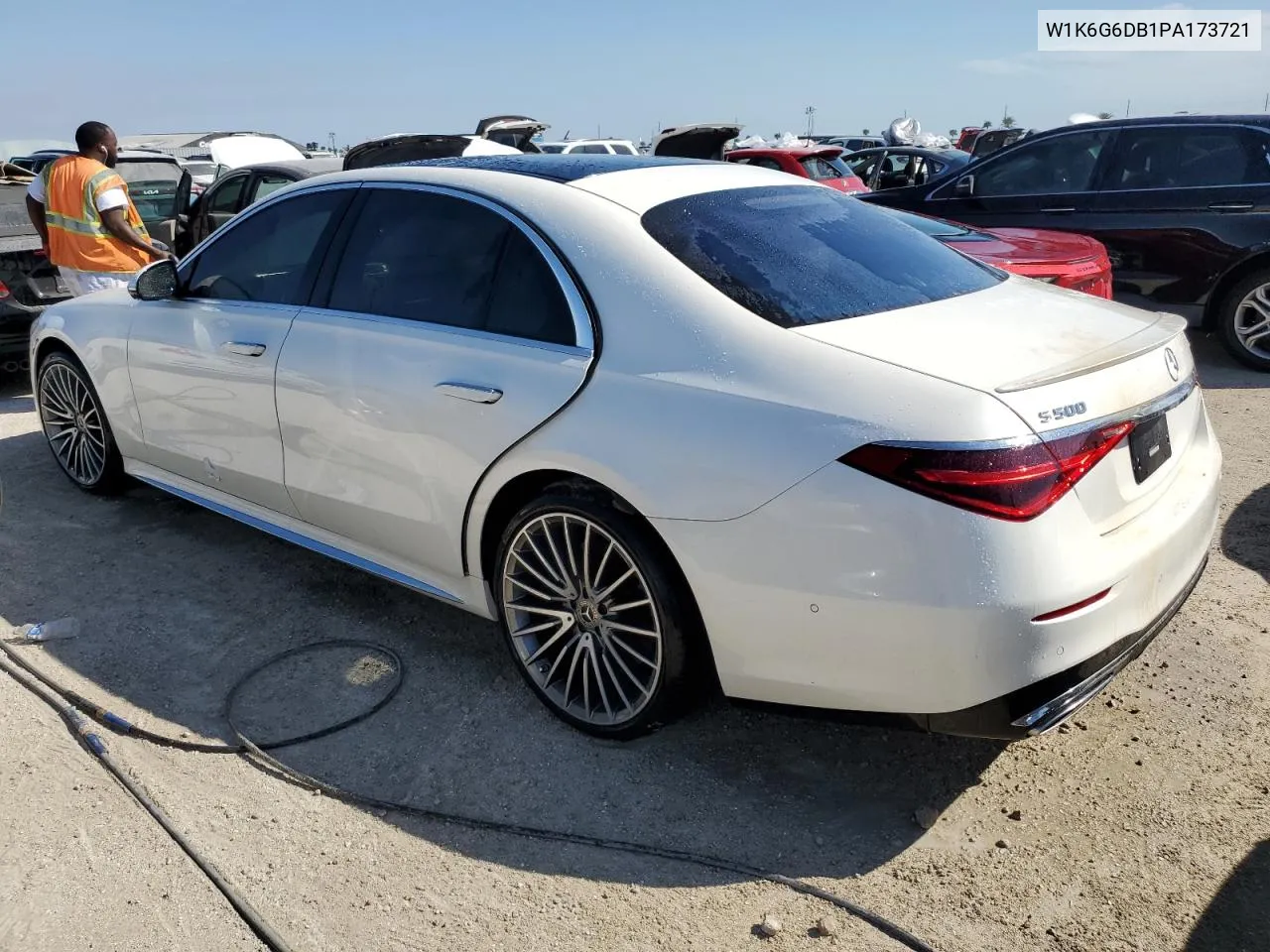 2023 Mercedes-Benz S 500 4Matic VIN: W1K6G6DB1PA173721 Lot: 75941944