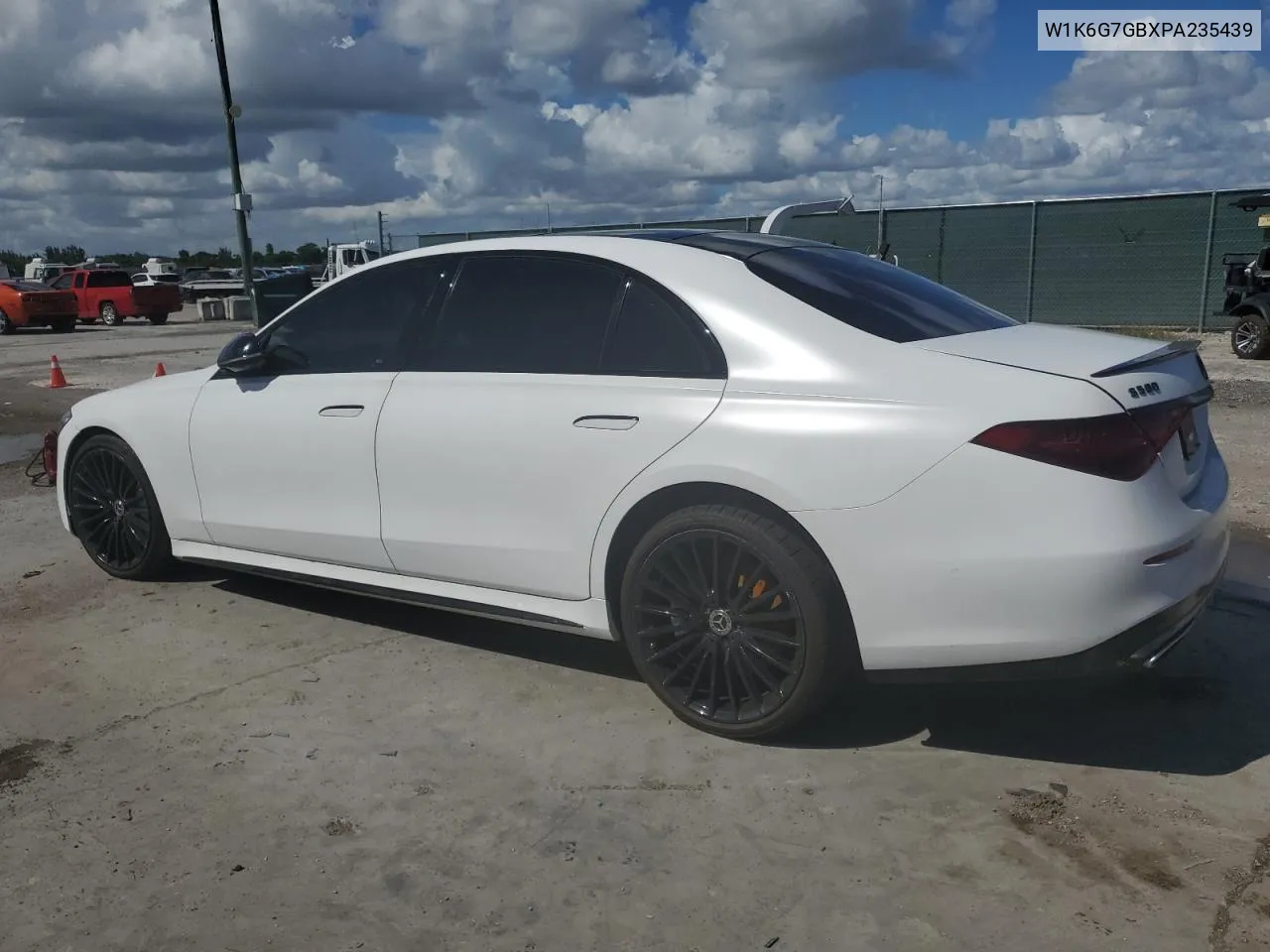 2023 Mercedes-Benz S 580 4Matic VIN: W1K6G7GBXPA235439 Lot: 76447954