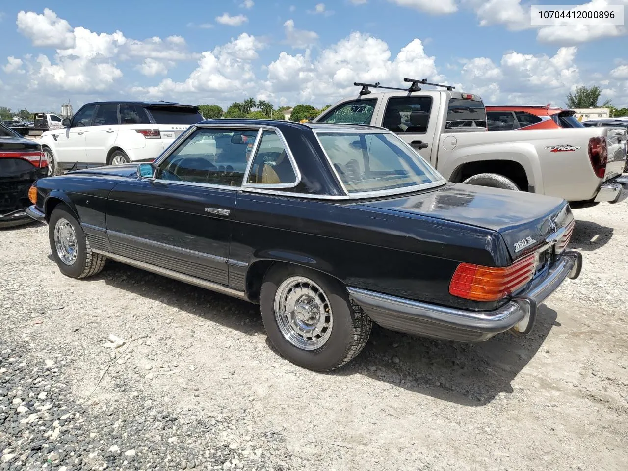 1972 Mercedes Benz 350Sl VIN: 10704412000896 Lot: 70993564