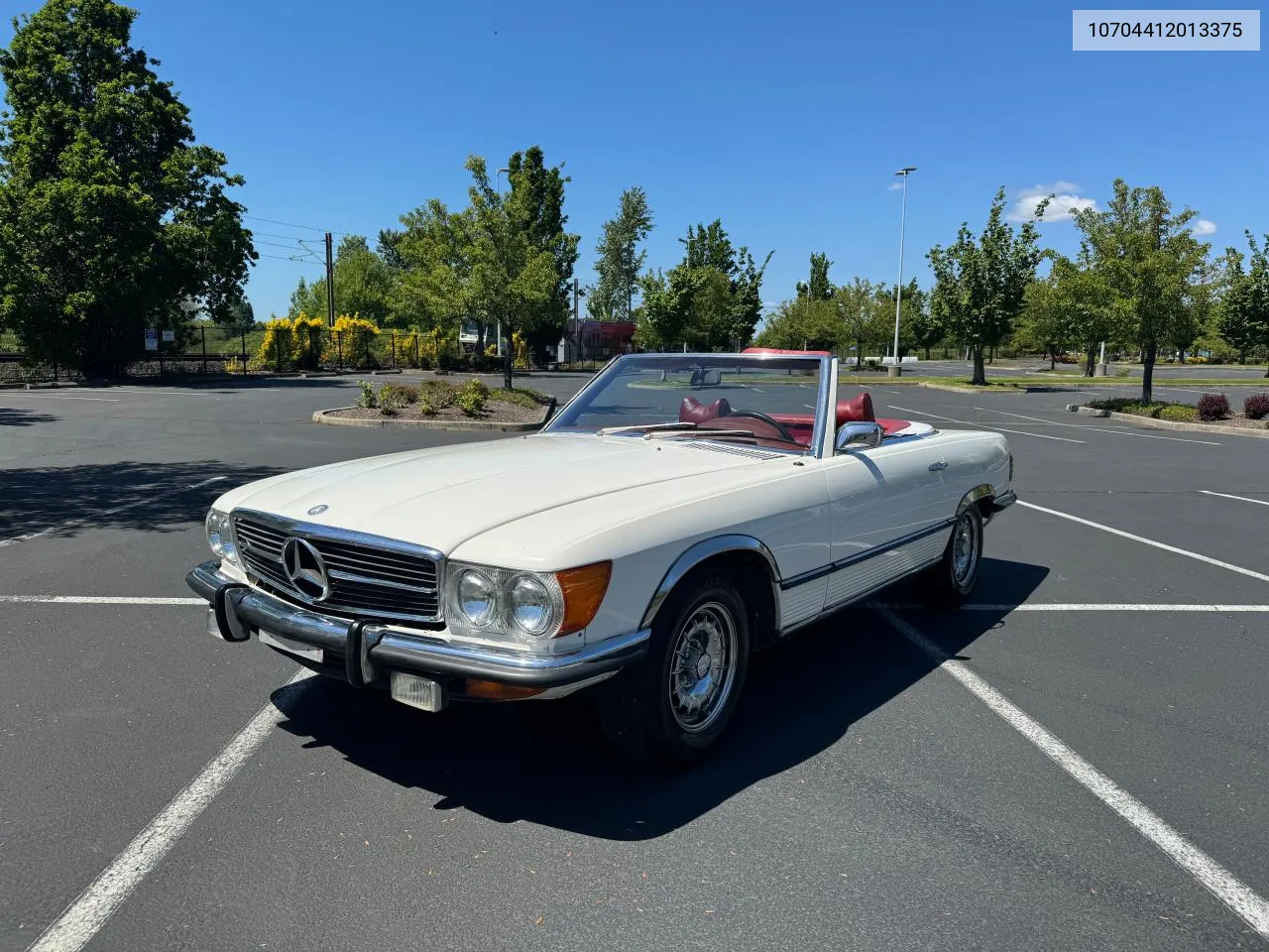 1973 Mercedes-Benz 450 Sl VIN: 10704412013375 Lot: 61277194