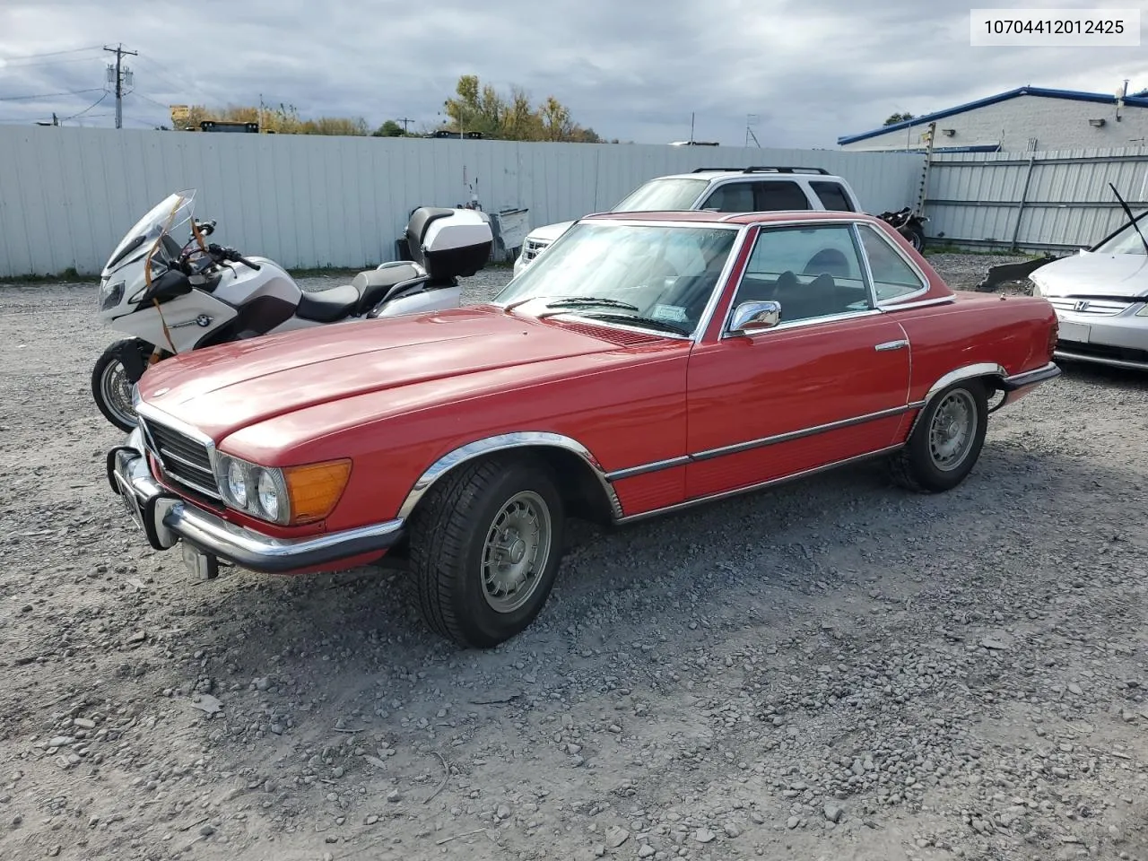 1973 Mercedes-Benz 450 Sl VIN: 10704412012425 Lot: 74938274