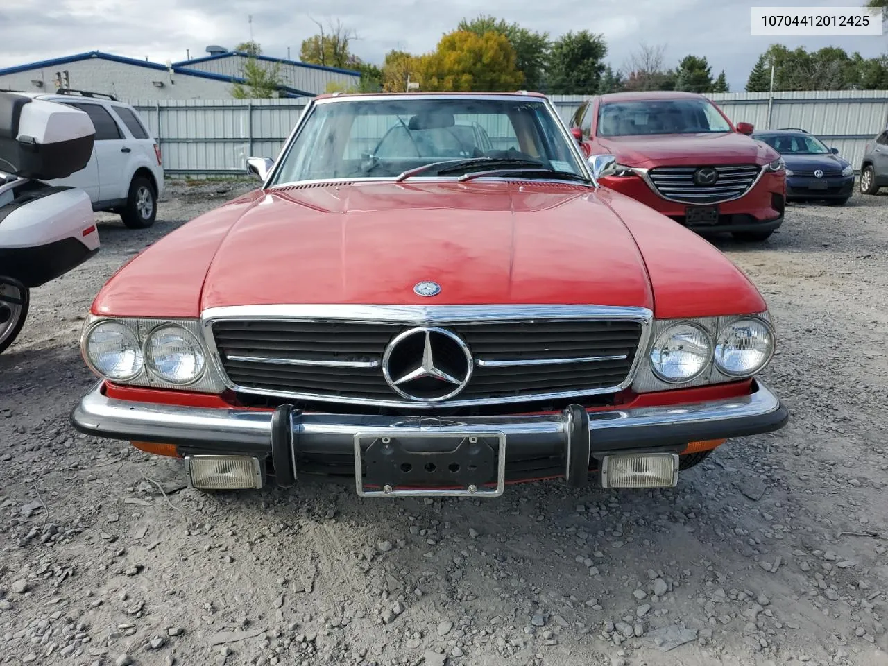 1973 Mercedes-Benz 450 Sl VIN: 10704412012425 Lot: 74938274