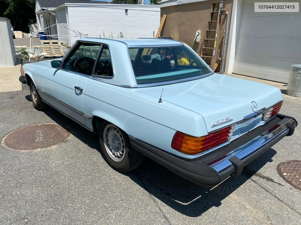 1975 Mercedes-Benz 450 Sl VIN: 10704412027415 Lot: 73979784