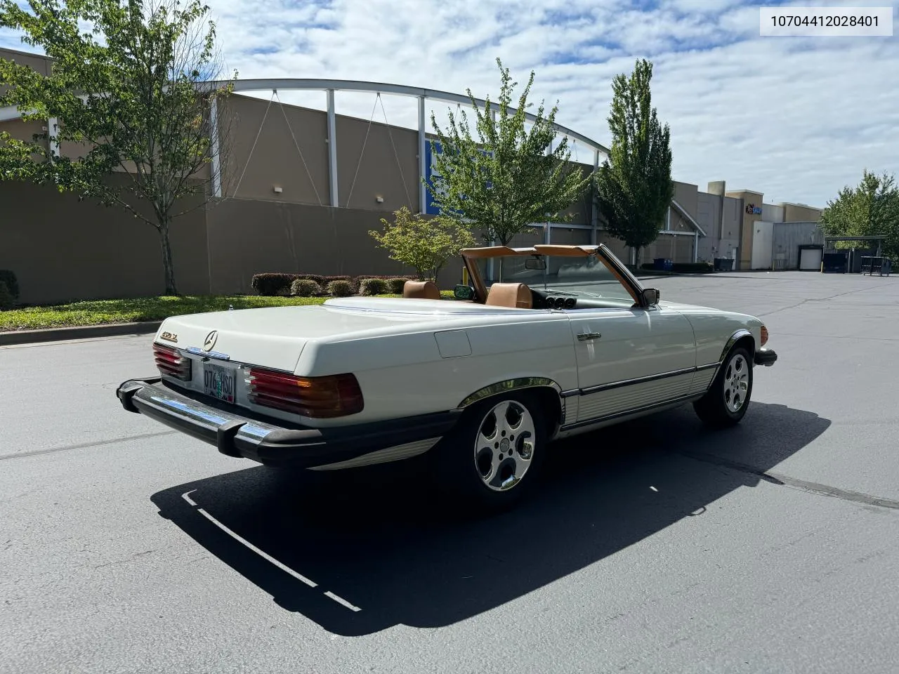 1976 Mercedes-Benz 450 Sl VIN: 10704412028401 Lot: 76095154