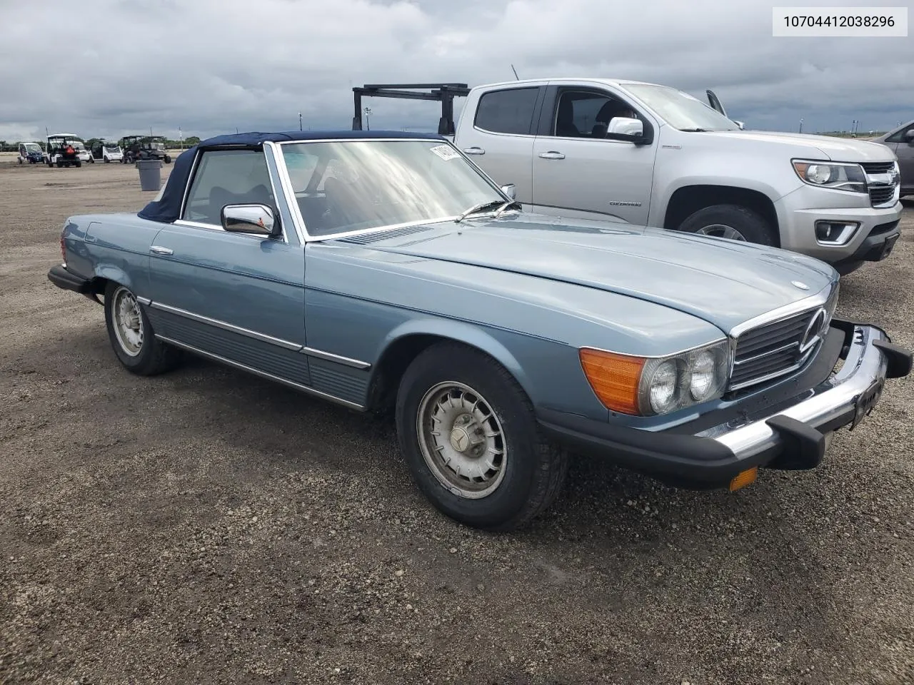 1977 Mercedes-Benz 450Sl VIN: 10704412038296 Lot: 74061844