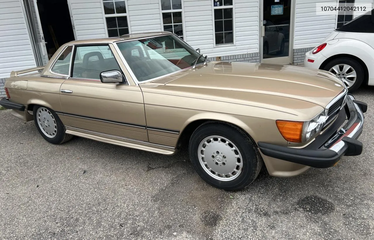 1977 Mercedes-Benz 450 Sl VIN: 10704412042112 Lot: 79308784