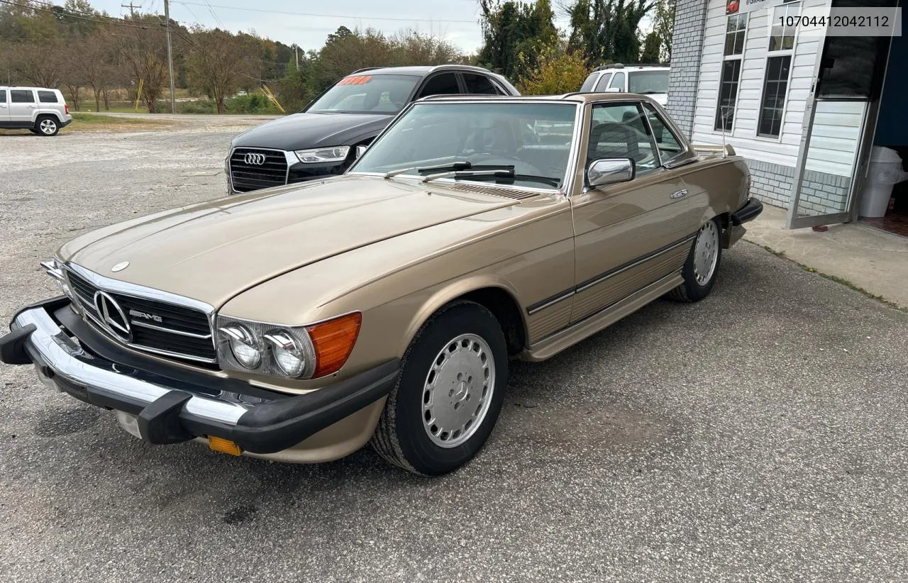 1977 Mercedes-Benz 450 Sl VIN: 10704412042112 Lot: 79308784