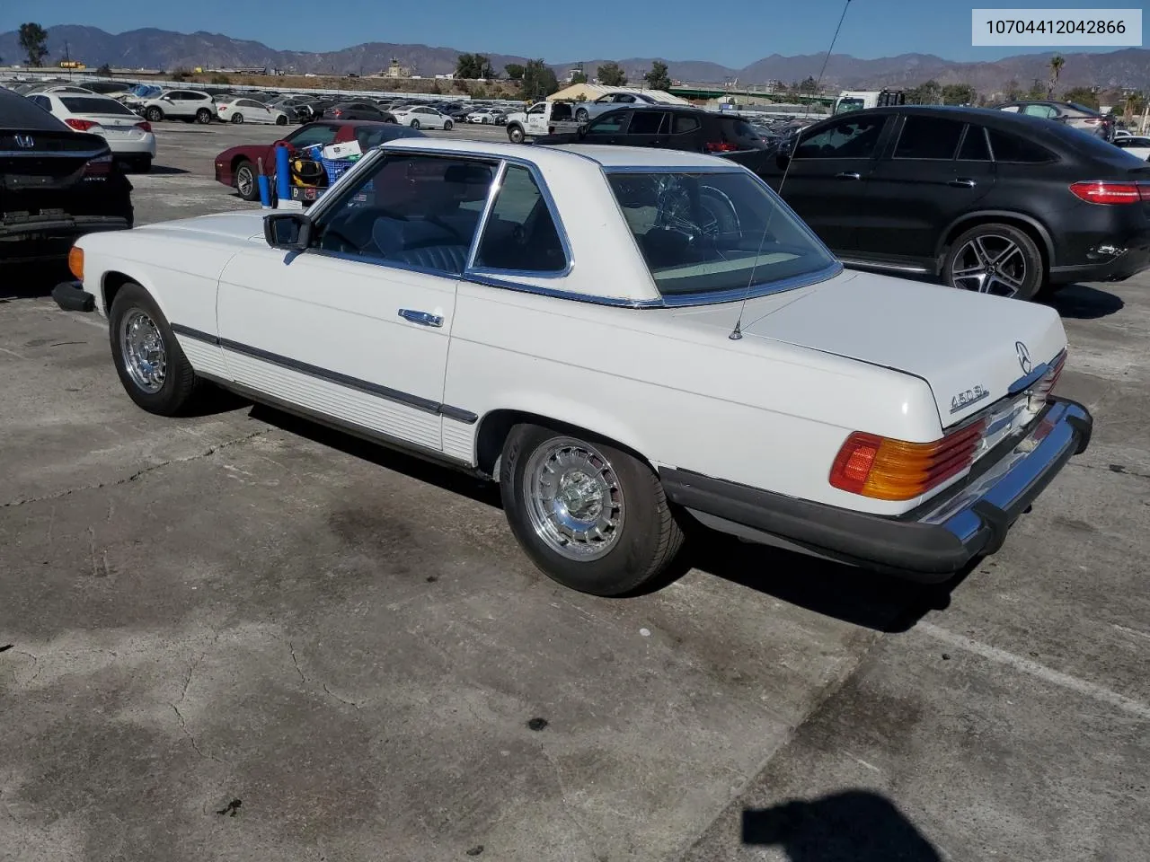 1978 Mercedes-Benz 450Sl VIN: 10704412042866 Lot: 77032084