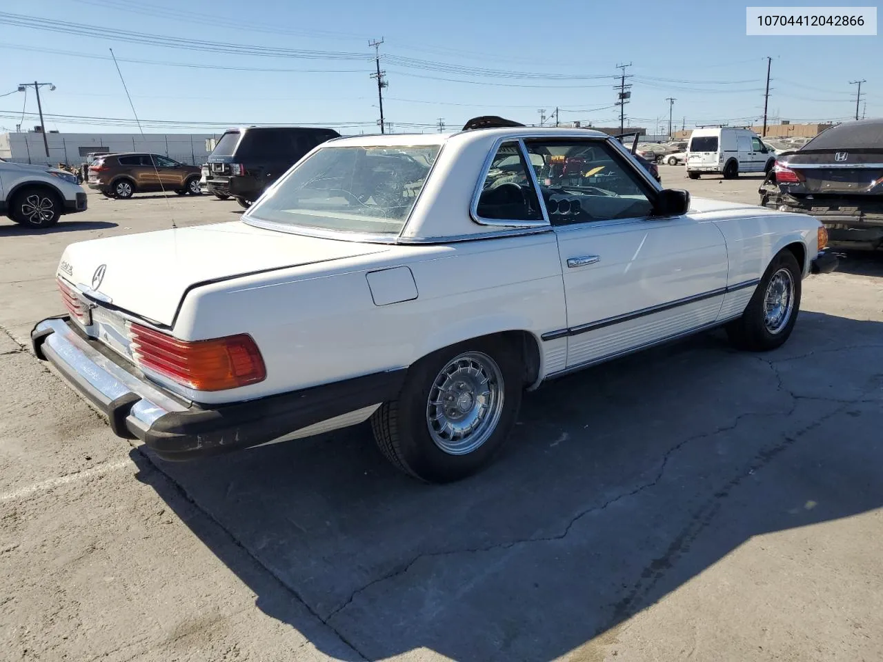 1978 Mercedes-Benz 450Sl VIN: 10704412042866 Lot: 77032084