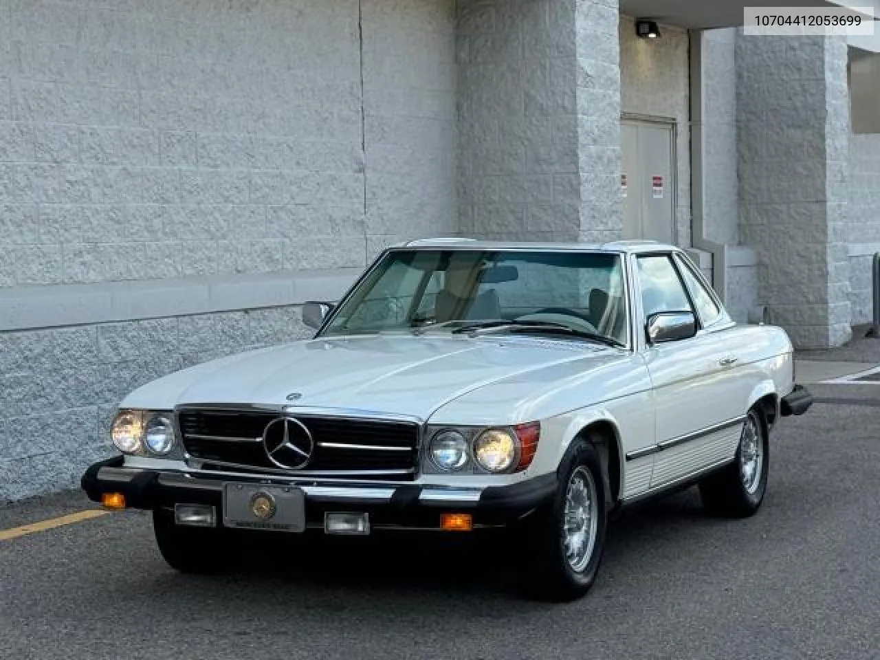 1979 Mercedes-Benz 450Sl VIN: 10704412053699 Lot: 75365494