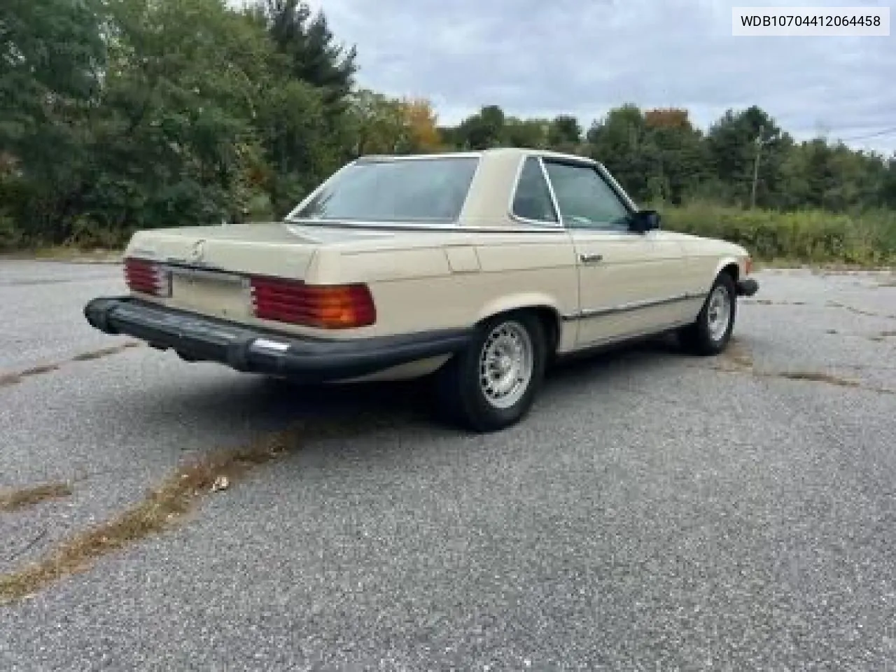 1980 Mercedes-Benz 450 Sl VIN: WDB10704412064458 Lot: 76951084