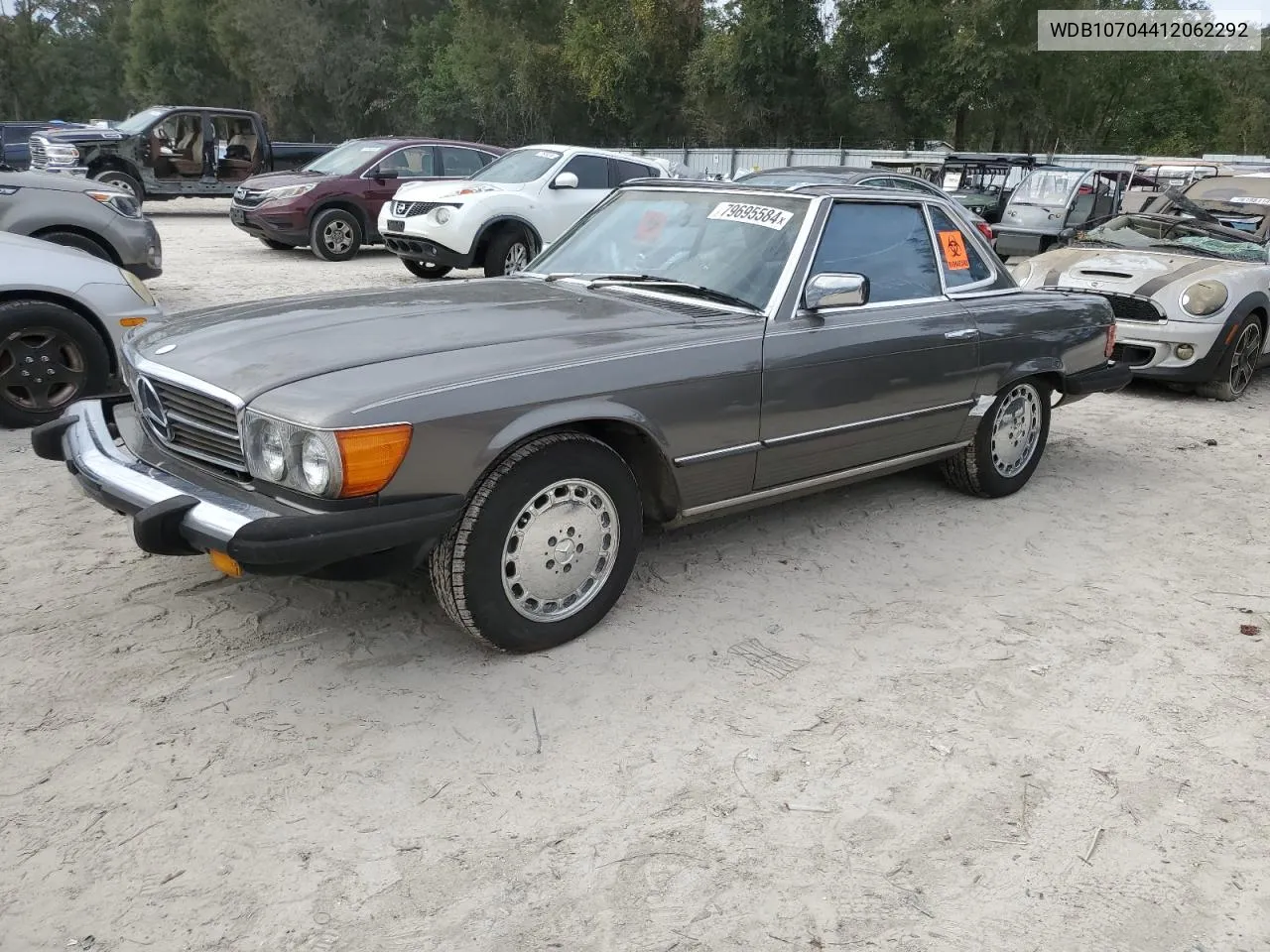 1980 Mercedes-Benz 450 Sl VIN: WDB10704412062292 Lot: 79695584