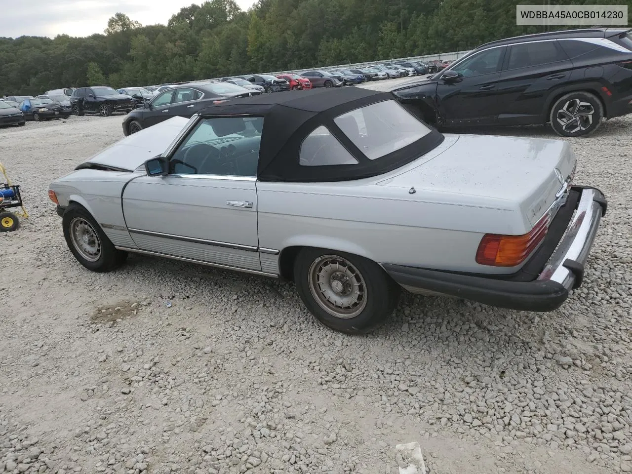 1982 Mercedes-Benz 380 Sl VIN: WDBBA45A0CB014230 Lot: 71148724