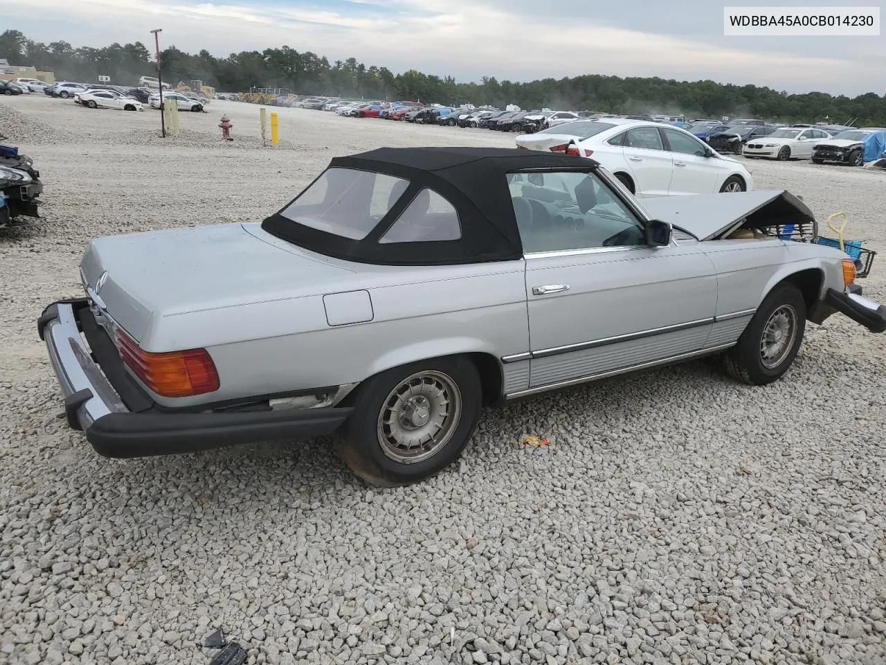 1982 Mercedes-Benz 380 Sl VIN: WDBBA45A0CB014230 Lot: 71148724