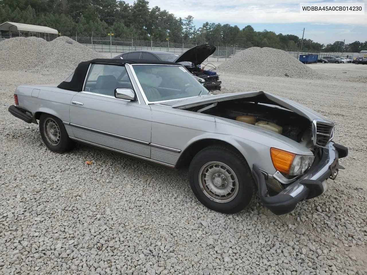 1982 Mercedes-Benz 380 Sl VIN: WDBBA45A0CB014230 Lot: 71148724