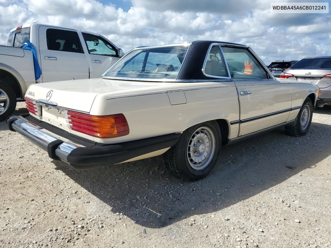 1982 Mercedes-Benz 380 Sl VIN: WDBBA45A6CB012241 Lot: 74020084